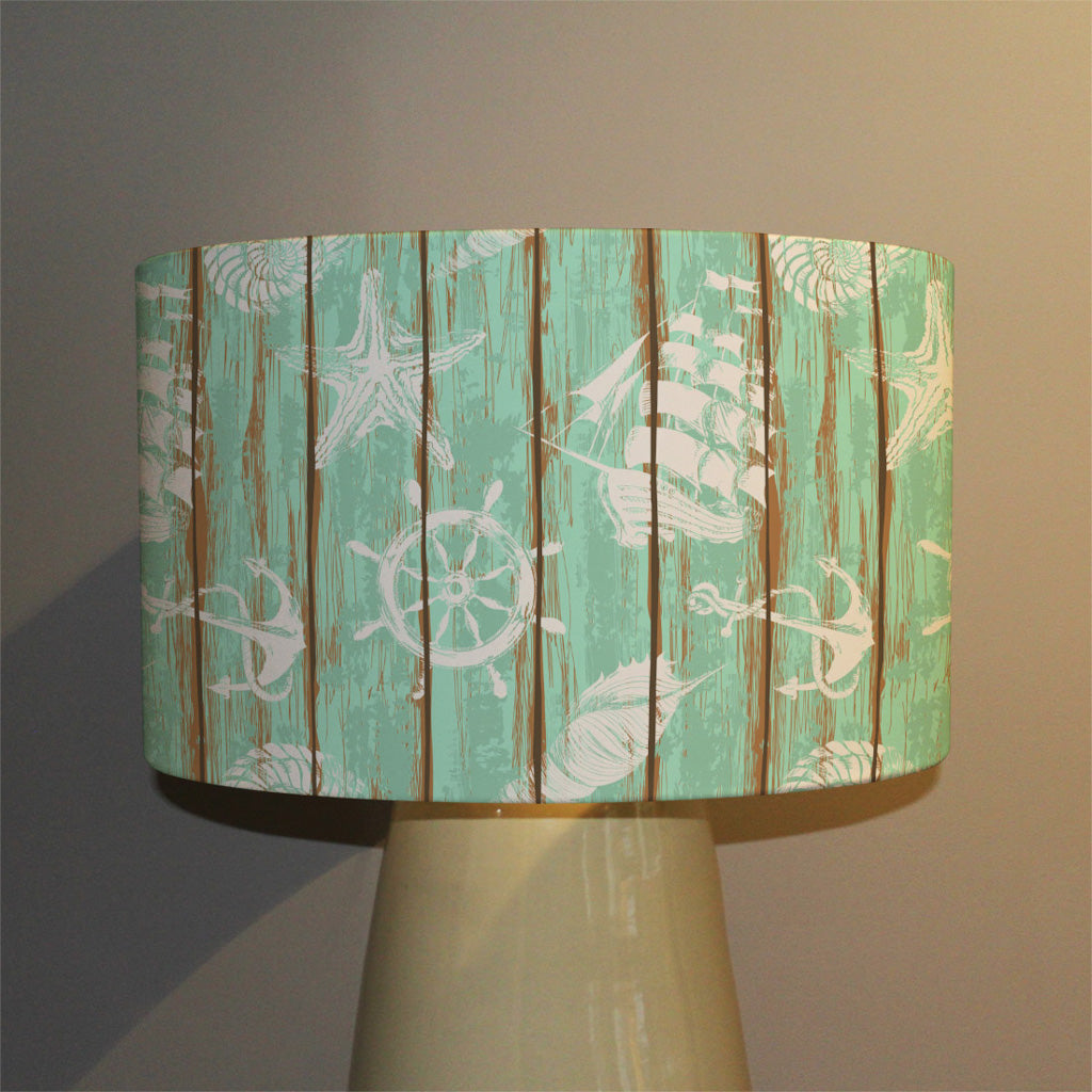 New Product Nautical Elements on Wood (Ceiling & Lamp Shade)  - Andrew Lee Home and Living