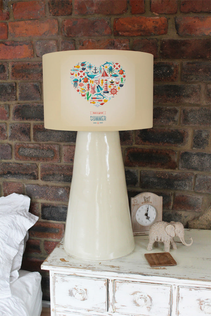 New Product Love Heart of Sealife & Nautical Items (Ceiling & Lamp Shade)  - Andrew Lee Home and Living