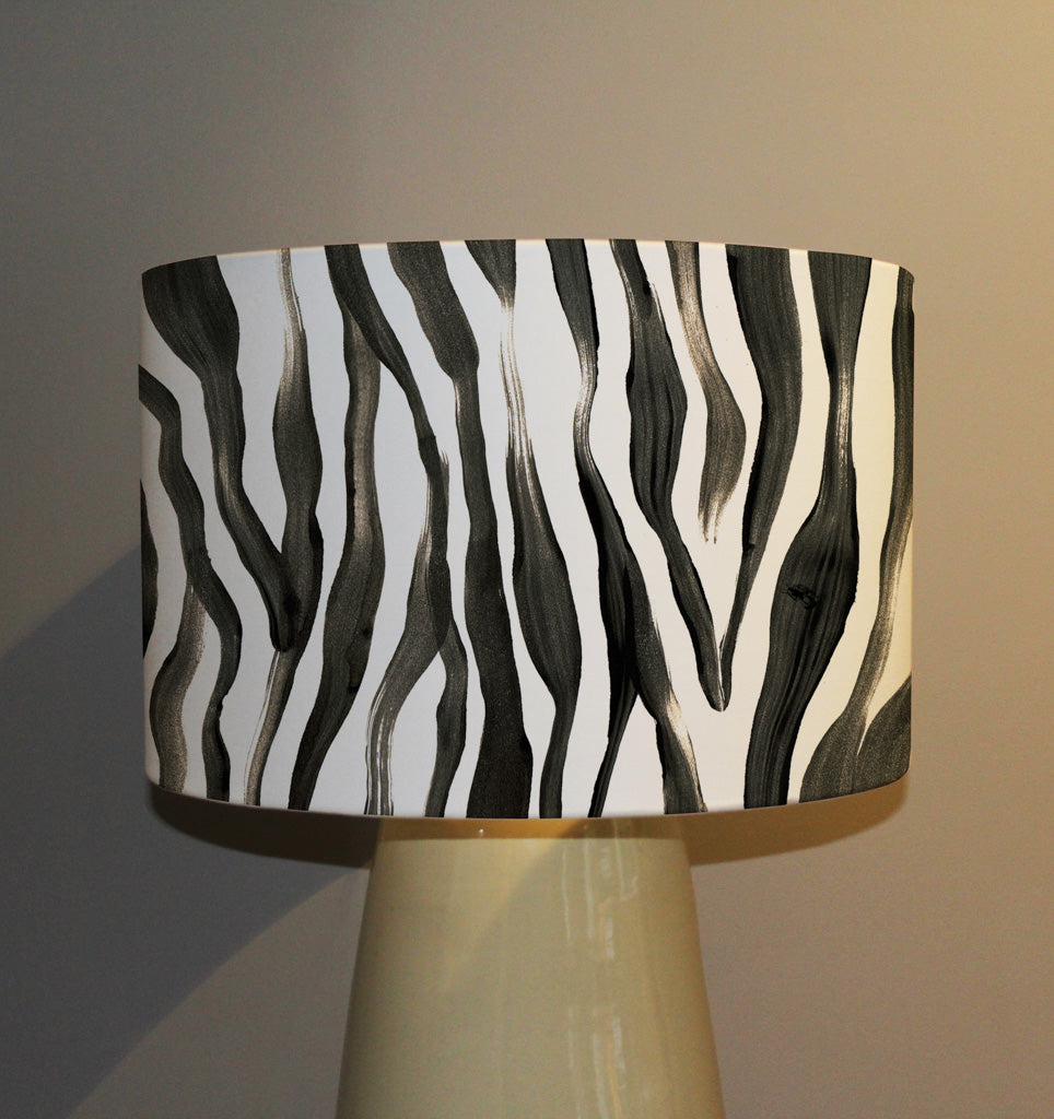 New Product Painted Zebra Print black and white (Ceiling & Lamp Shade)  - Andrew Lee Home and Living