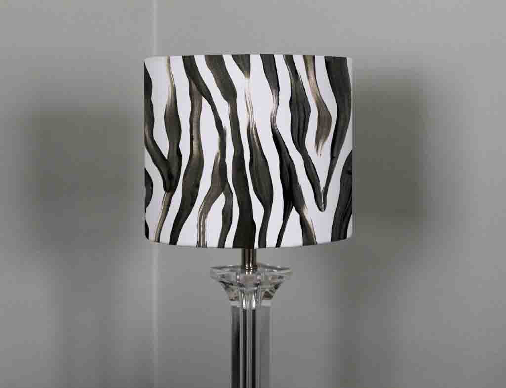 New Product Painted Zebra Print black and white (Ceiling & Lamp Shade)  - Andrew Lee Home and Living