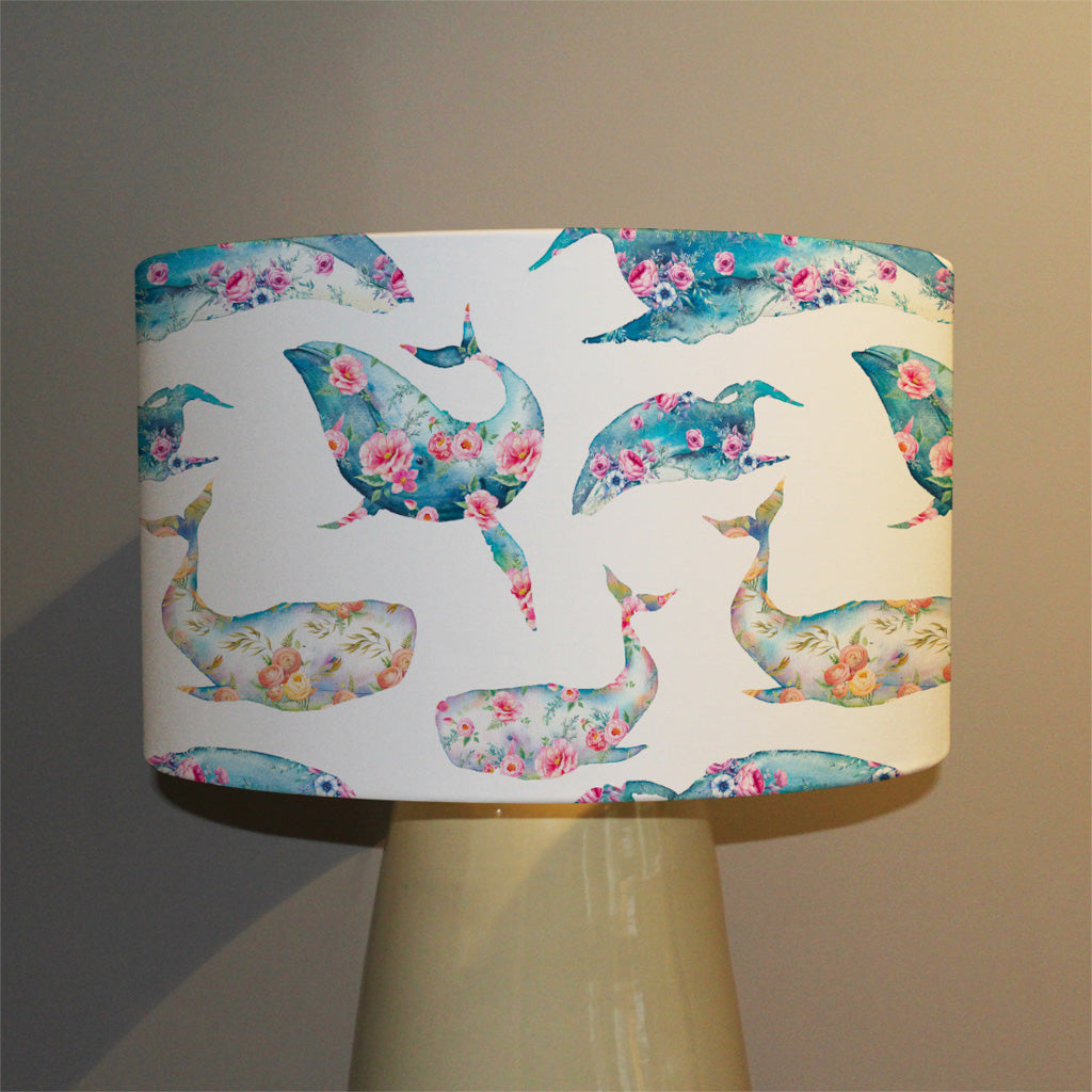 New Product Whale with flowers (Ceiling & Lamp Shade)  - Andrew Lee Home and Living