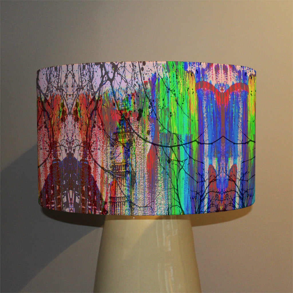 New Product BIG BEN AND TREES PAINTED  (Ceiling & Lamp Shade)  - Andrew Lee Home and Living