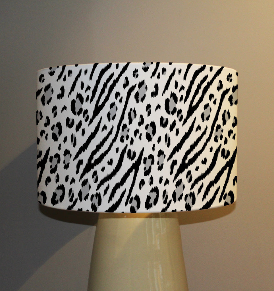 New Product Mixed Leopard and Zebra pattern (Ceiling & Lamp Shade)  - Andrew Lee Home and Living