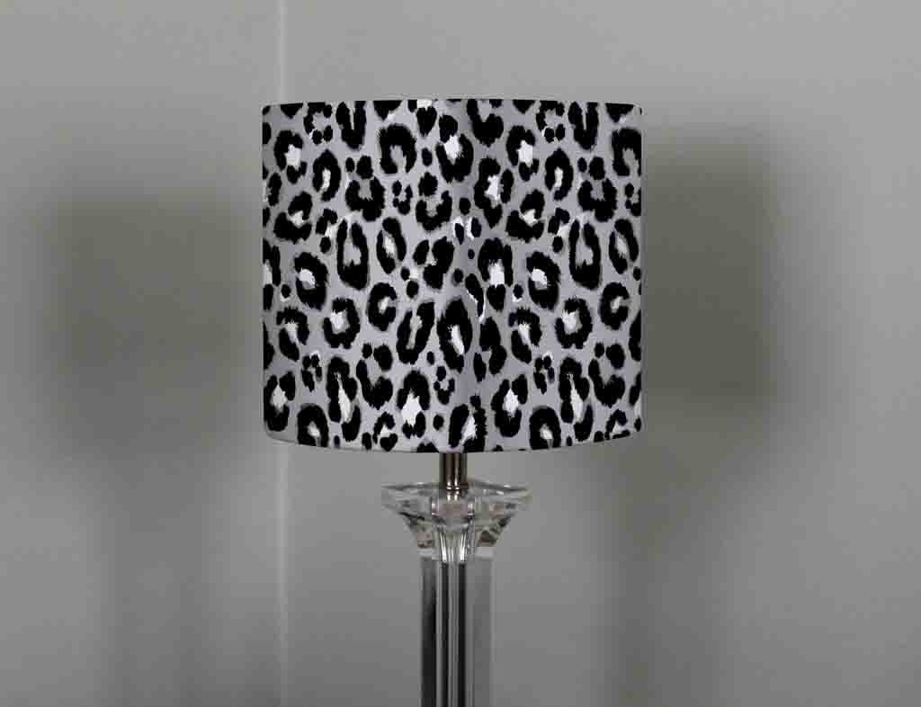 New Product Fluffy Leopard Grey and Black Print (Ceiling & Lamp Shade)  - Andrew Lee Home and Living