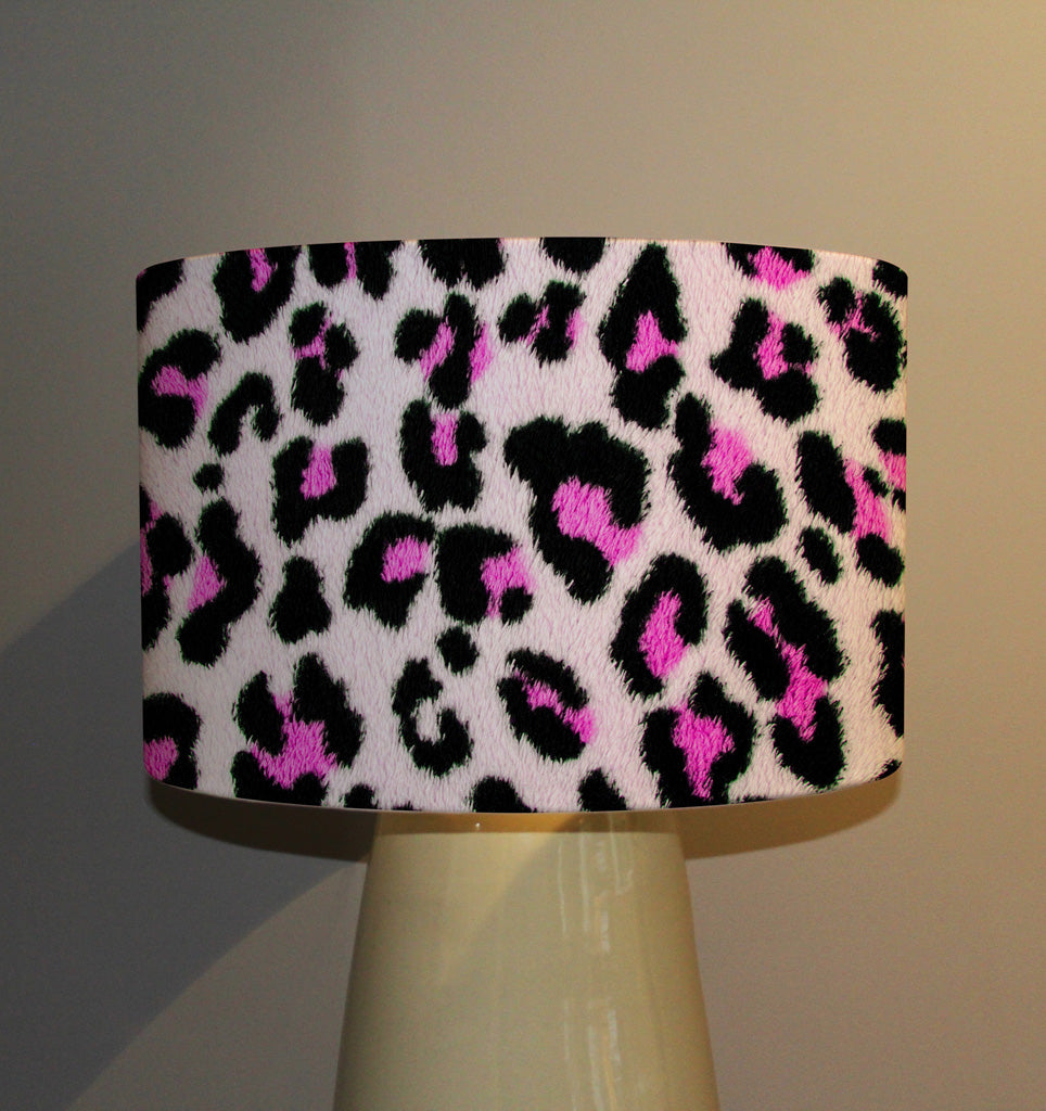 New Product Pink and Black Leopard (Ceiling & Lamp Shade)  - Andrew Lee Home and Living