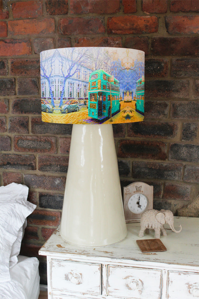New Product London bus green rear (Ceiling & Lamp Shade)  - Andrew Lee Home and Living