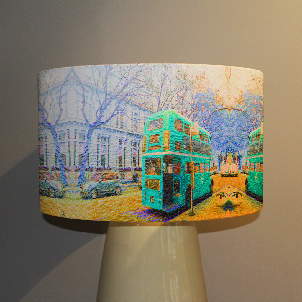 New Product London bus green rear (Ceiling & Lamp Shade)  - Andrew Lee Home and Living