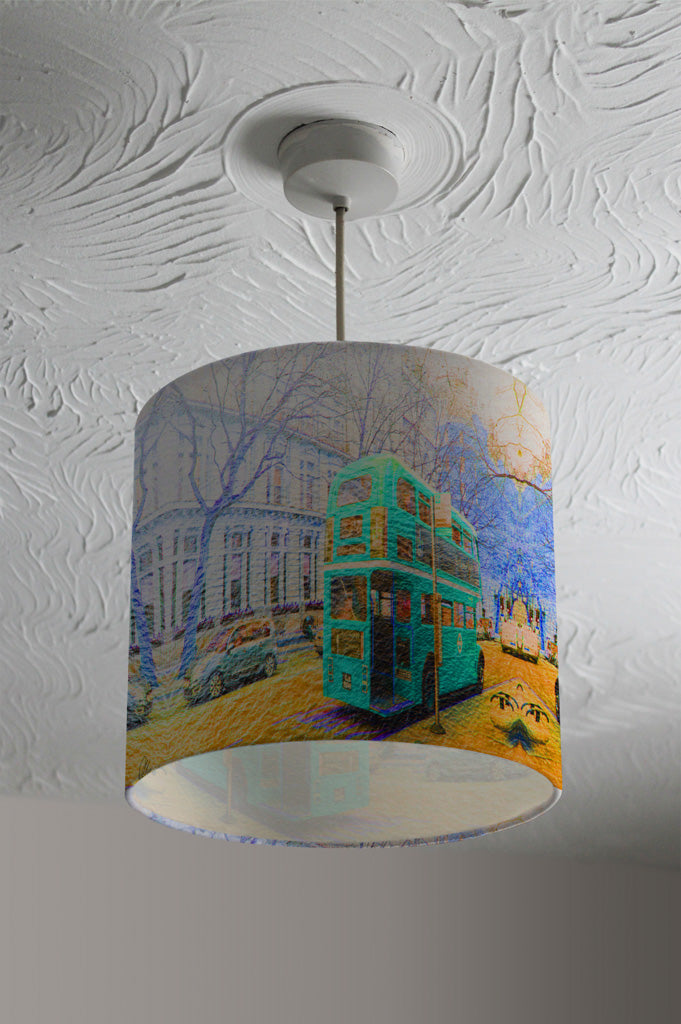 New Product London bus green rear (Ceiling & Lamp Shade)  - Andrew Lee Home and Living