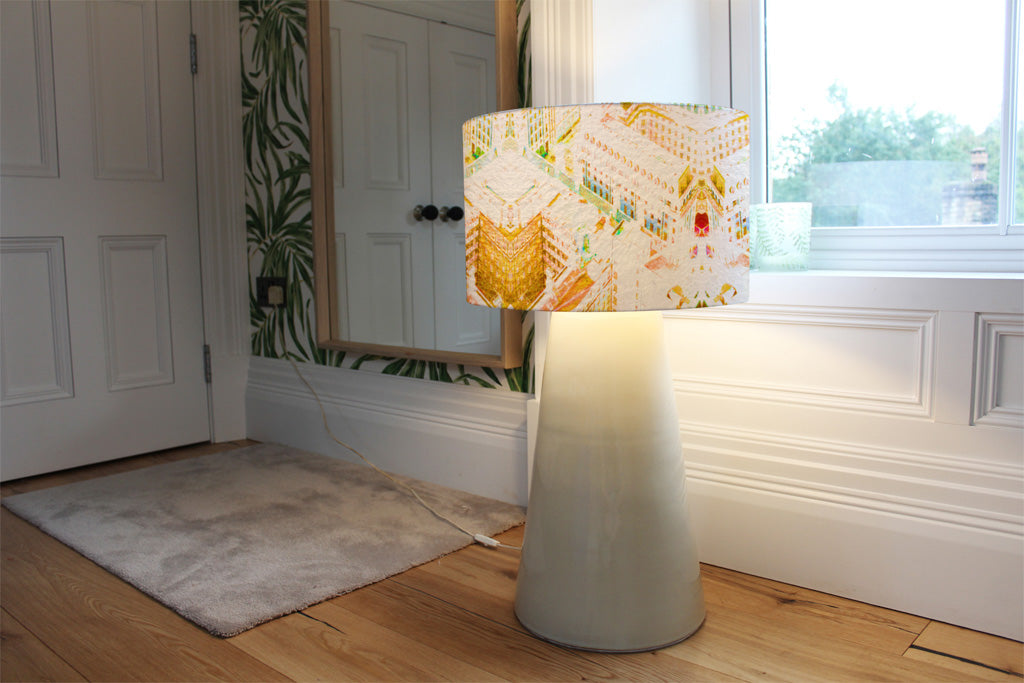 New Product LONDON ROOF TOPS ORANGE (Ceiling & Lamp Shade)  - Andrew Lee Home and Living