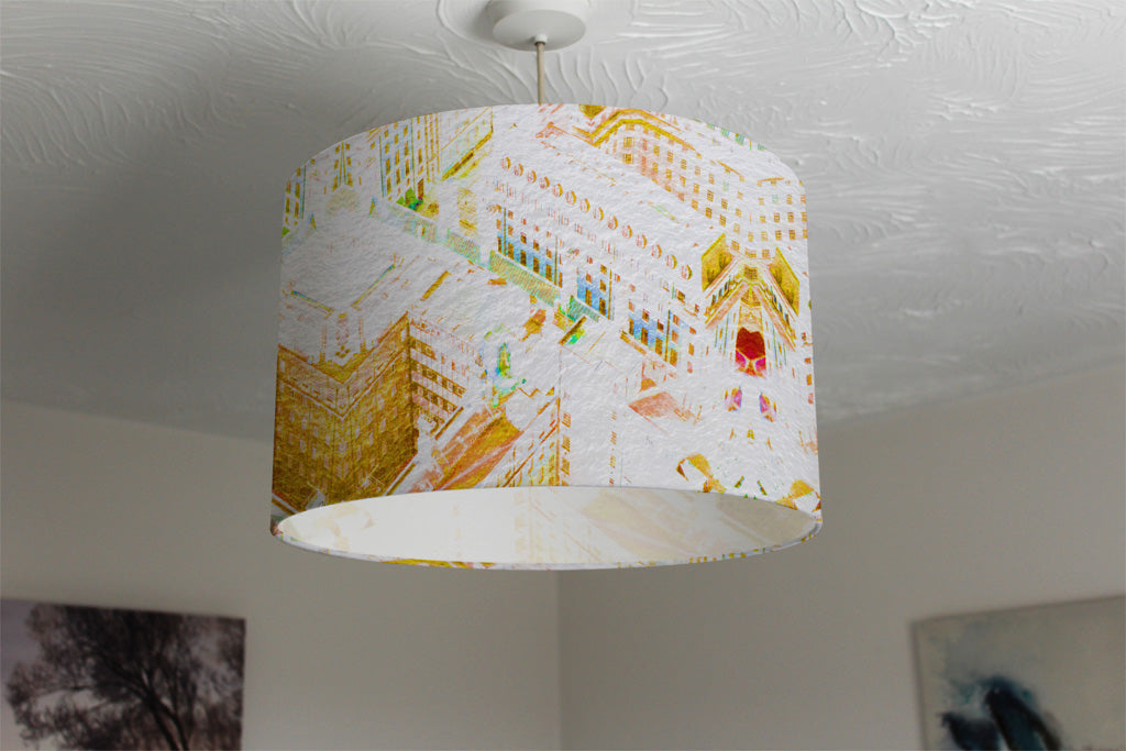 New Product LONDON ROOF TOPS ORANGE (Ceiling & Lamp Shade)  - Andrew Lee Home and Living