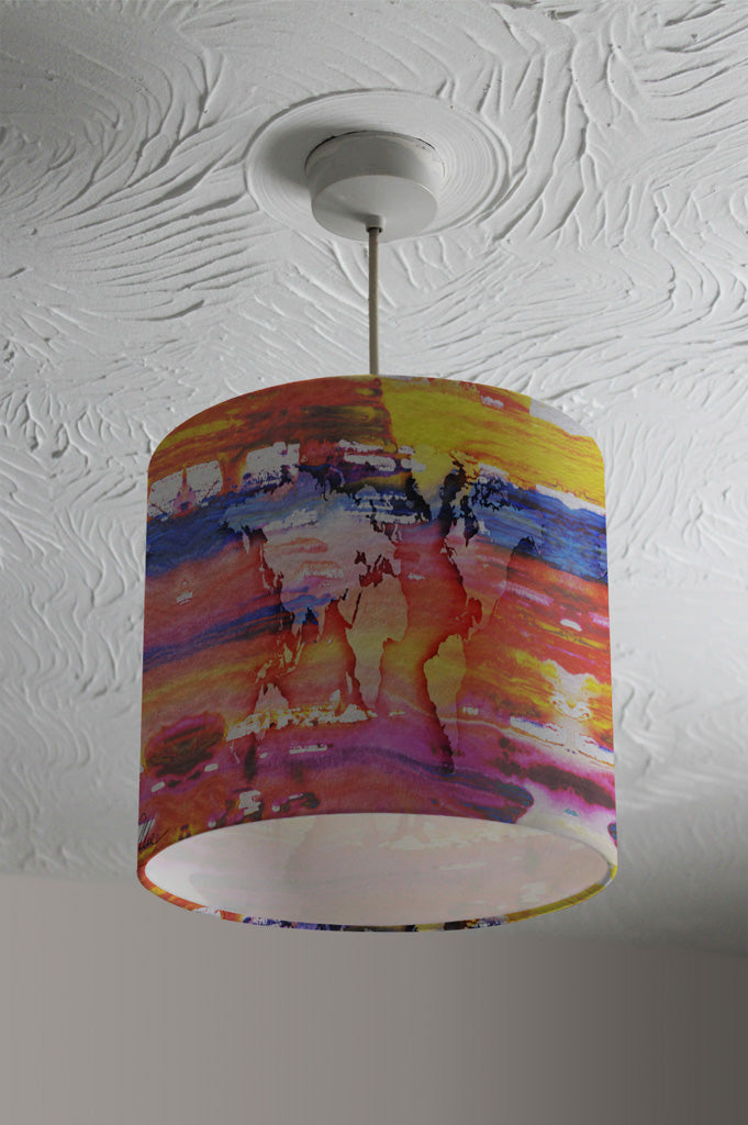 New Product Painty map (Ceiling & Lamp Shade)  - Andrew Lee Home and Living