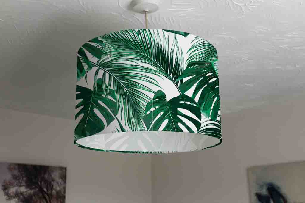 New Product Palm Leaf Print (Ceiling & Lamp Shade)  - Andrew Lee Home and Living