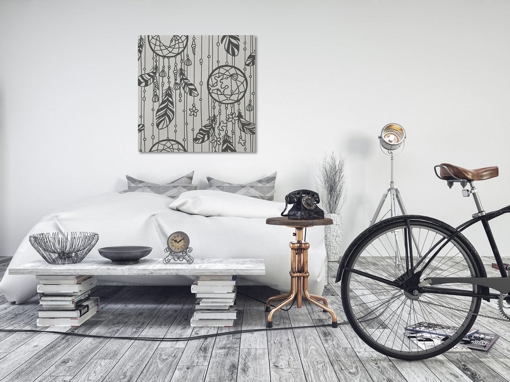 New Product Black contour (Mirror Art Print)  - Andrew Lee Home and Living