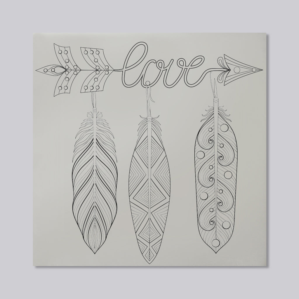 New Product Bohemian Arrow (Mirror Art Print)  - Andrew Lee Home and Living