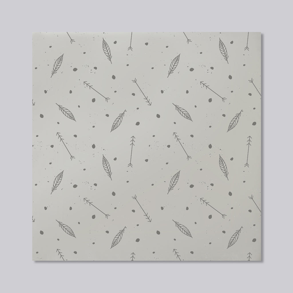 New Product feathers and arrows in boho style (Mirror Art Print)  - Andrew Lee Home and Living