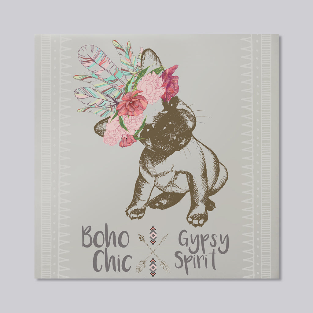 New Product portrait of french bulldog puppy (Mirror Art Print)  - Andrew Lee Home and Living