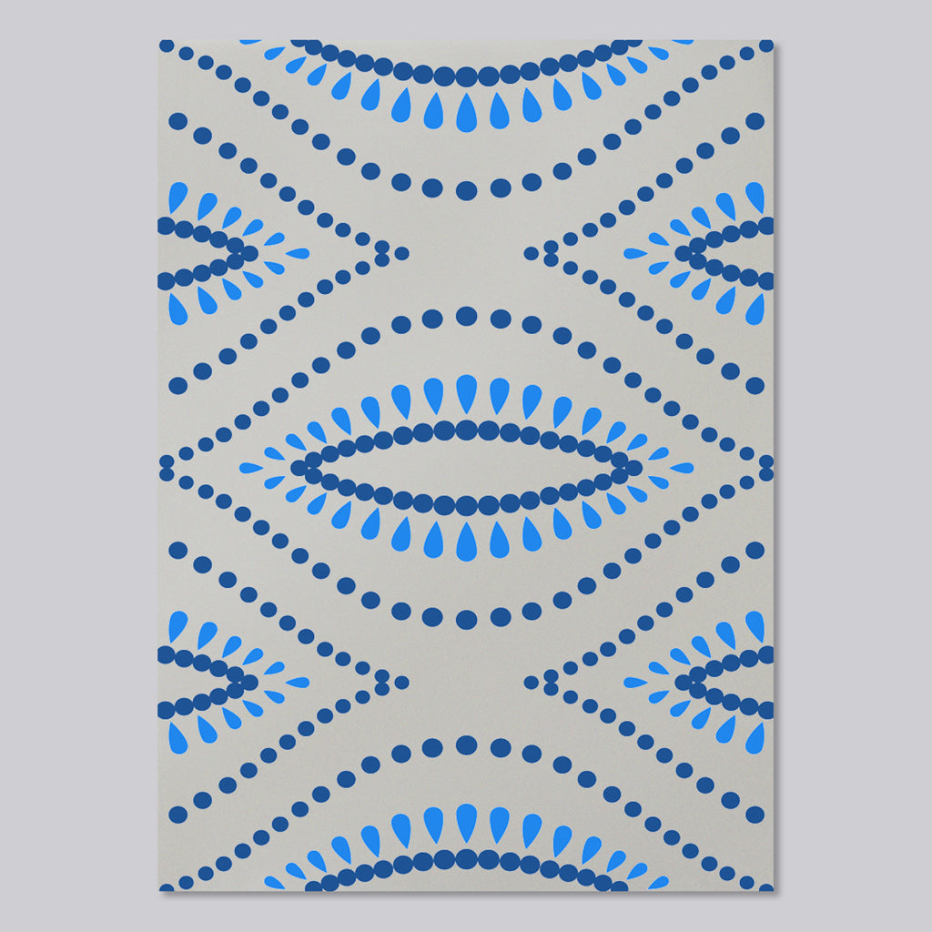 New Product boho Intricate ogee (Mirror Art Print)  - Andrew Lee Home and Living