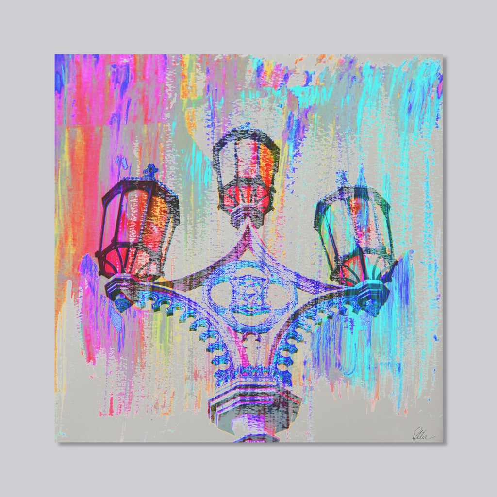 New Product BIG BEN street lamps (Mirror Art Print)  - Andrew Lee Home and Living
