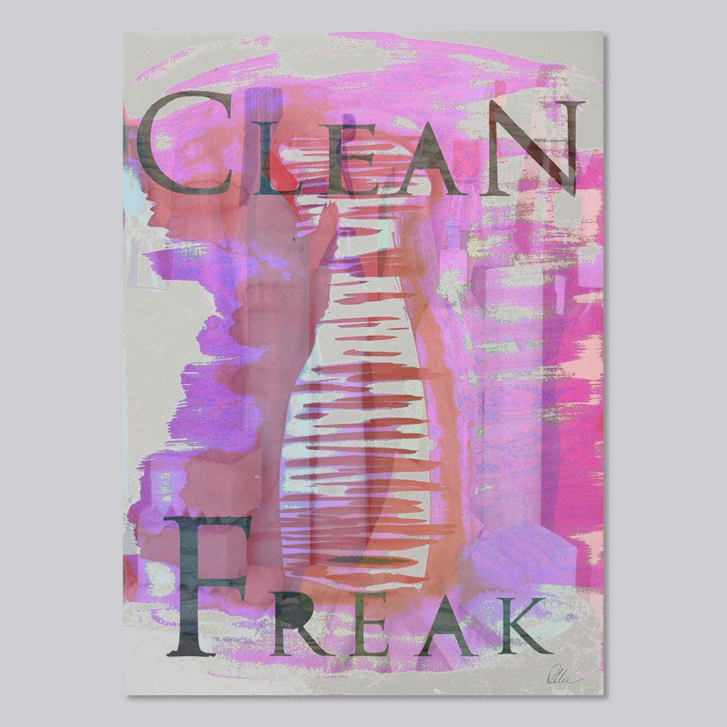 New Product Clean freak (Mirror Art Print)  - Andrew Lee Home and Living