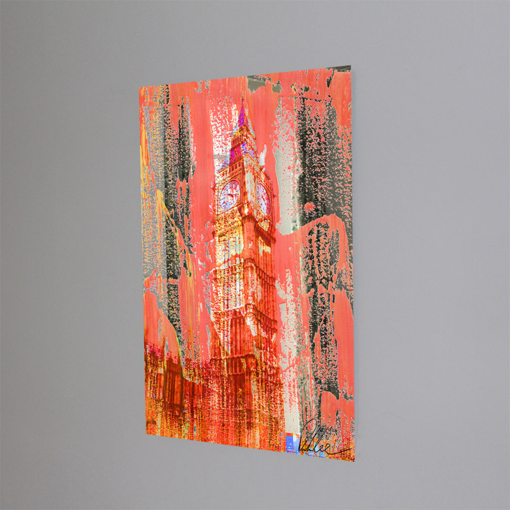 New Product CRAZY RED BEN (Mirror Art Print)  - Andrew Lee Home and Living