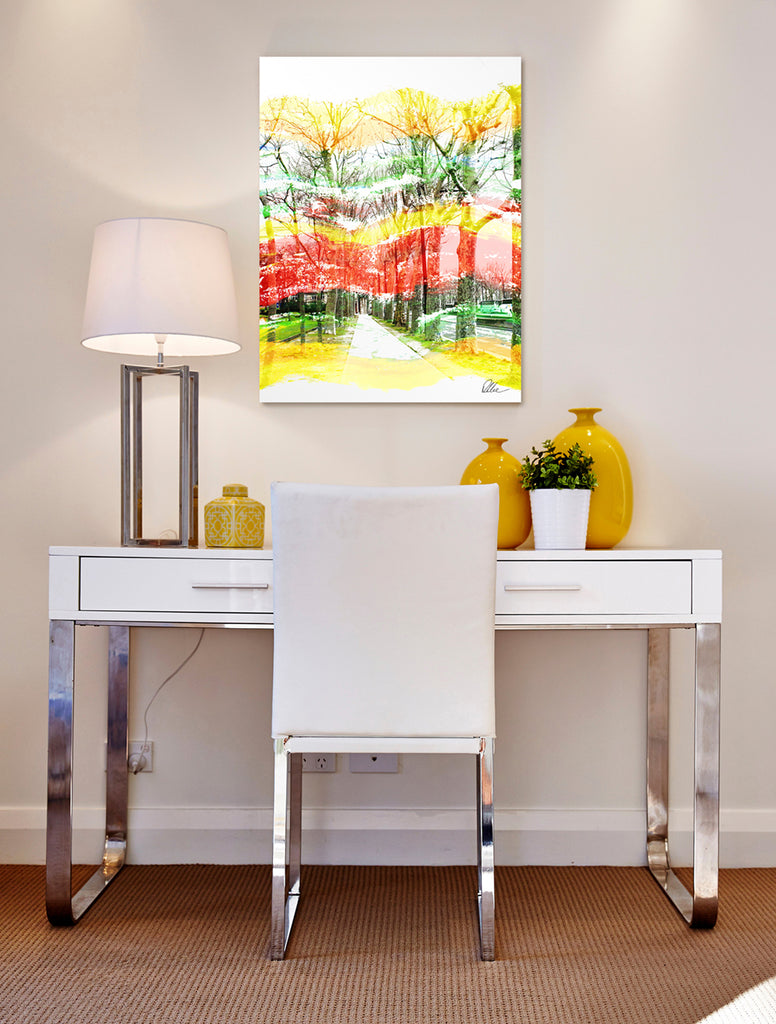 New Product vanishing point (Mirror Art Print)  - Andrew Lee Home and Living