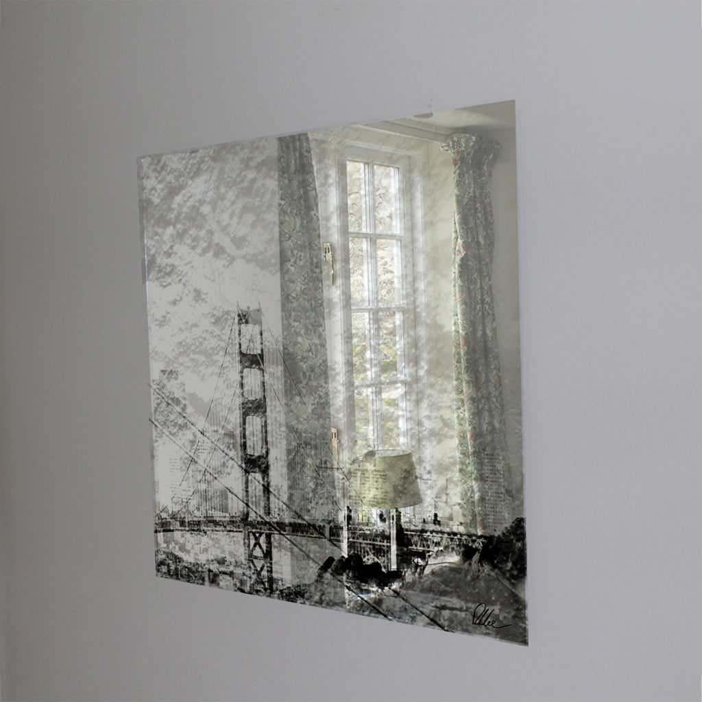 New Product San Fran (Mirror Art Print)  - Andrew Lee Home and Living