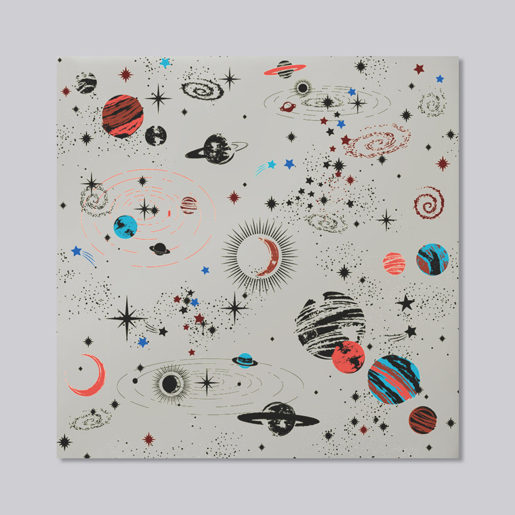 New Product Space Galaxy constellation Designer Mirror Art Print  - Andrew Lee Home and Living