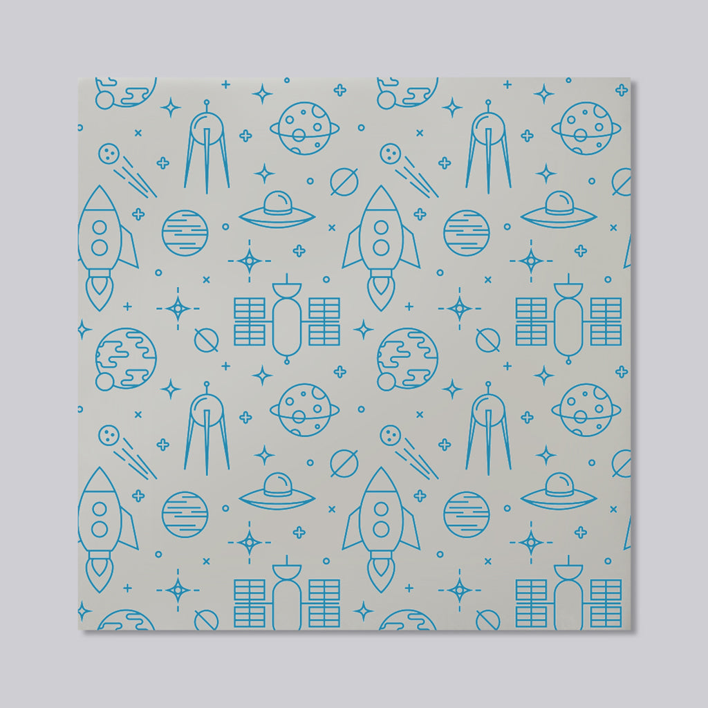 New Product planets and stars Designer Mirror Art Print  - Andrew Lee Home and Living
