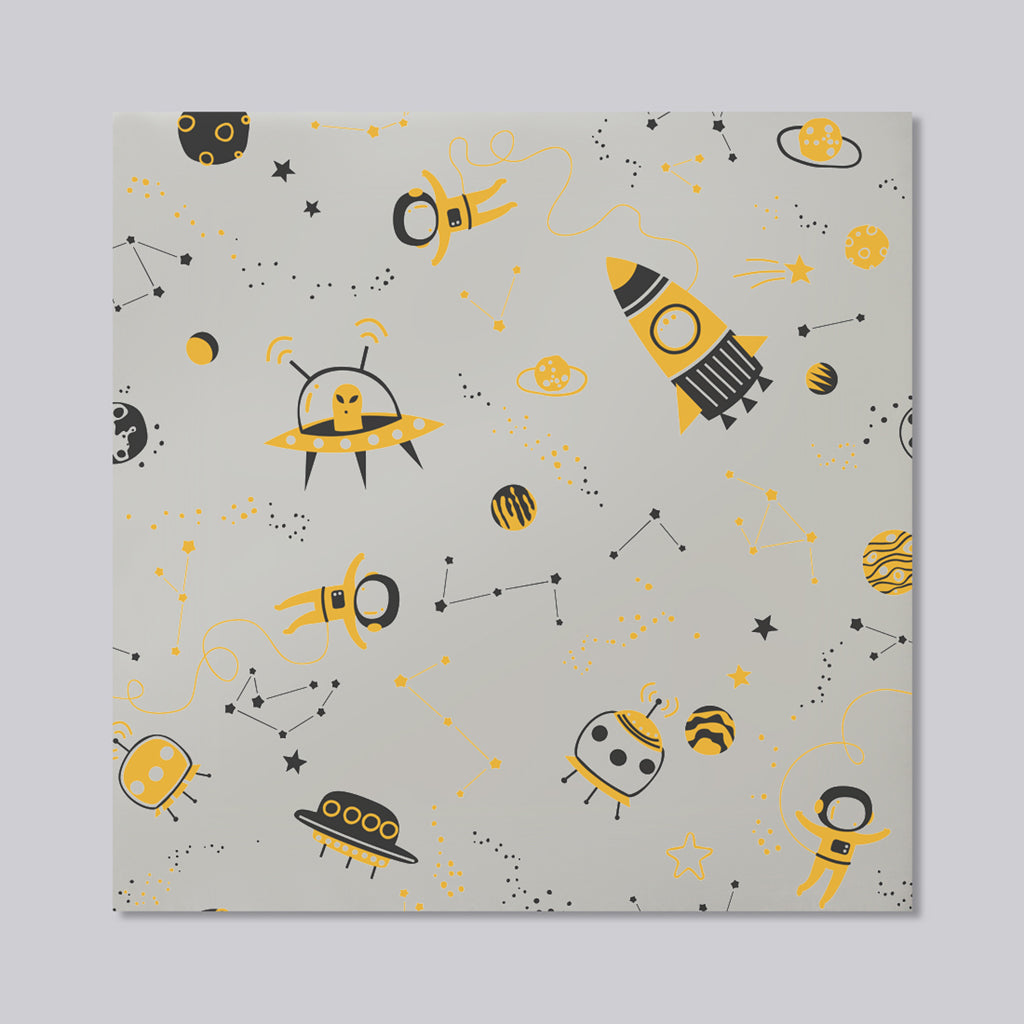 New Product Space Pattern Designer Mirror Art Print  - Andrew Lee Home and Living