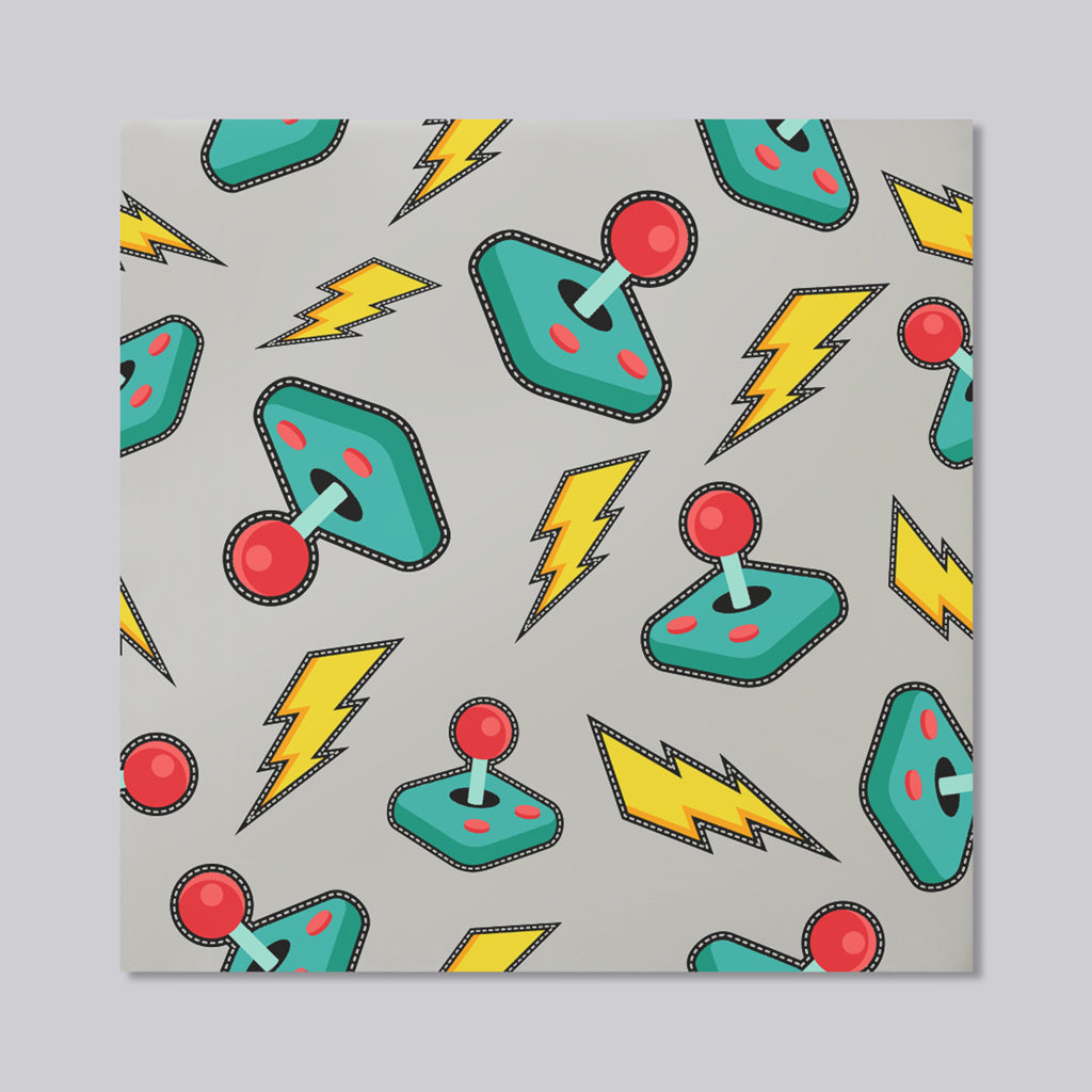 New Product retro video game joystick Designer Mirror Art Print  - Andrew Lee Home and Living