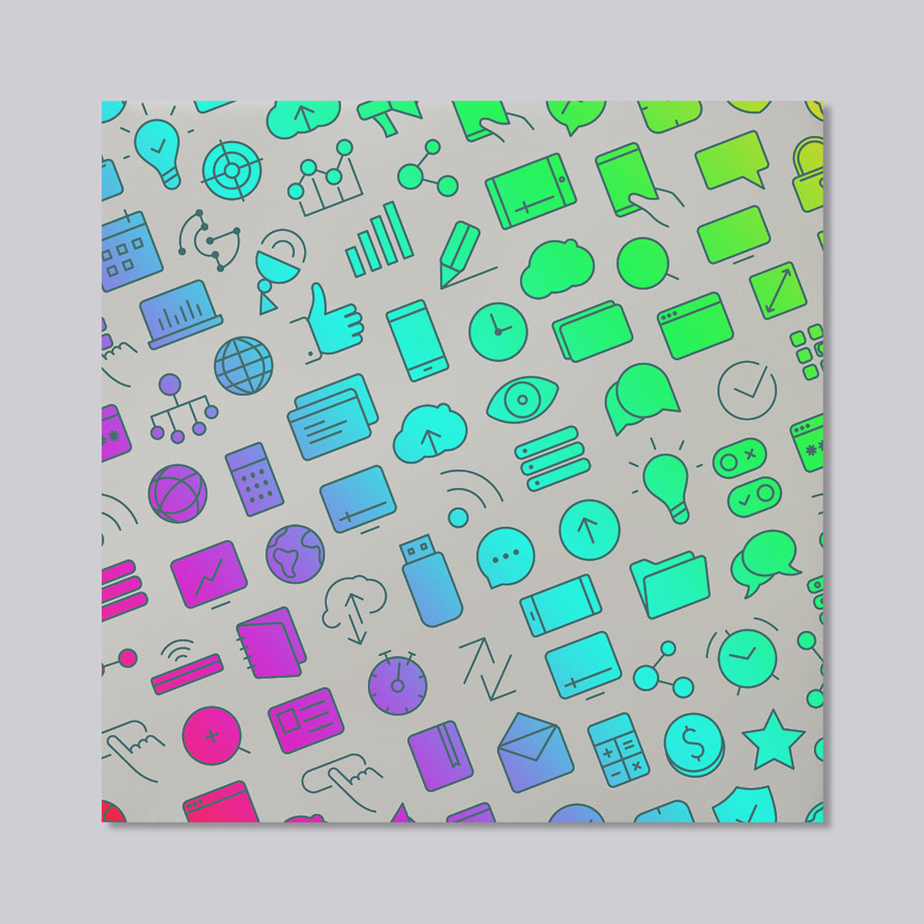 New Product icons Designer Mirror Art Print  - Andrew Lee Home and Living