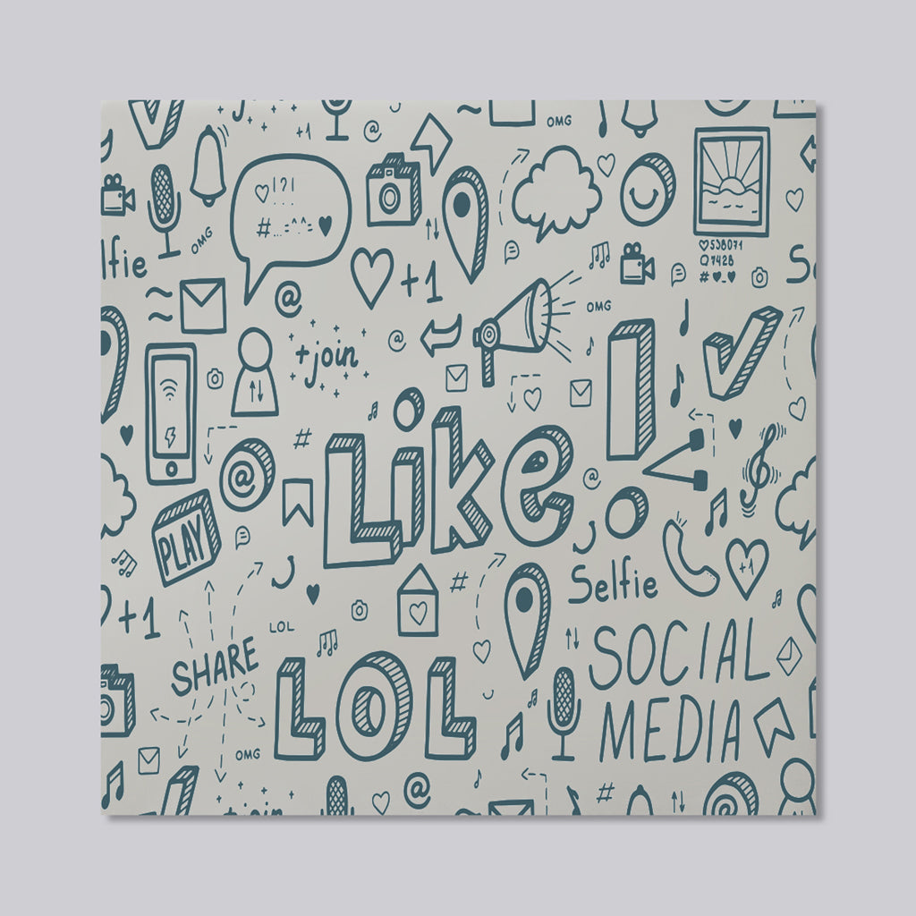 New Product Social media Designer Mirror Art Print  - Andrew Lee Home and Living