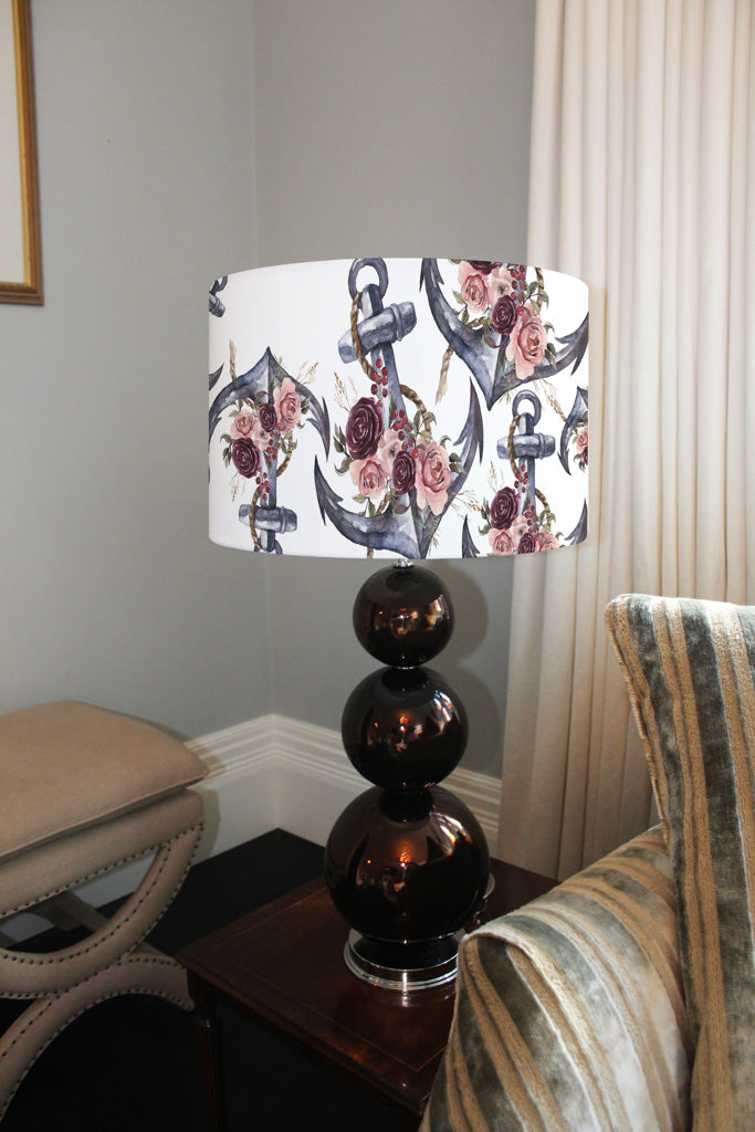 New Product Watercolor hand drawn nautical  marine  floral illustration (Ceiling & Lamp Shade)  - Andrew Lee Home and Living