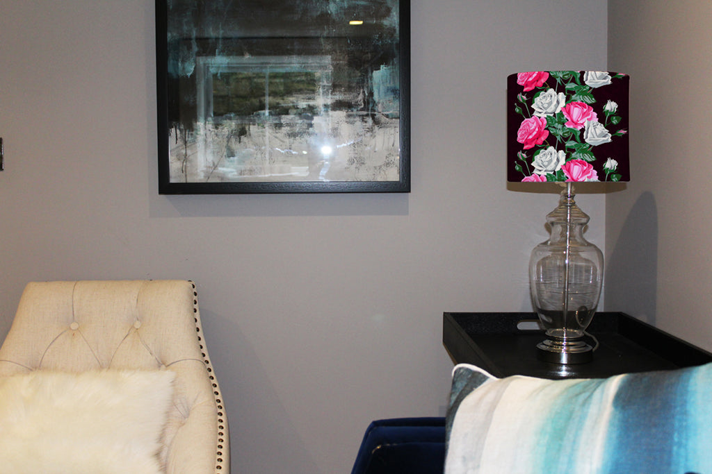 New Product Pink and White Flowers (Ceiling & Lamp Shade)  - Andrew Lee Home and Living