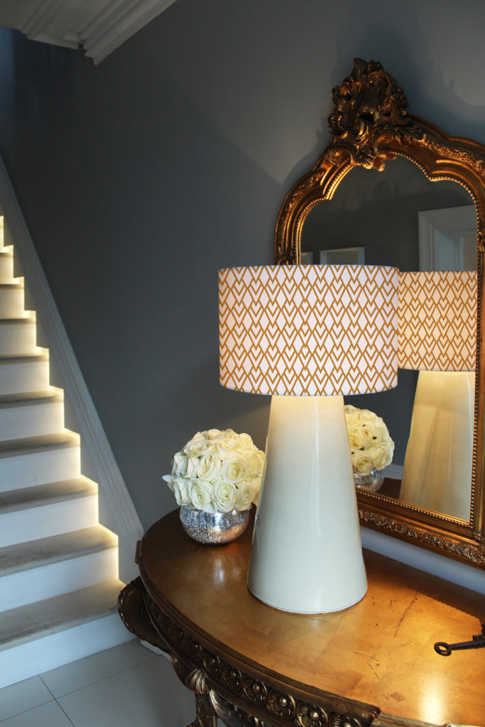 New Product Triangle Gold Tiles (Ceiling & Lamp Shade)  - Andrew Lee Home and Living