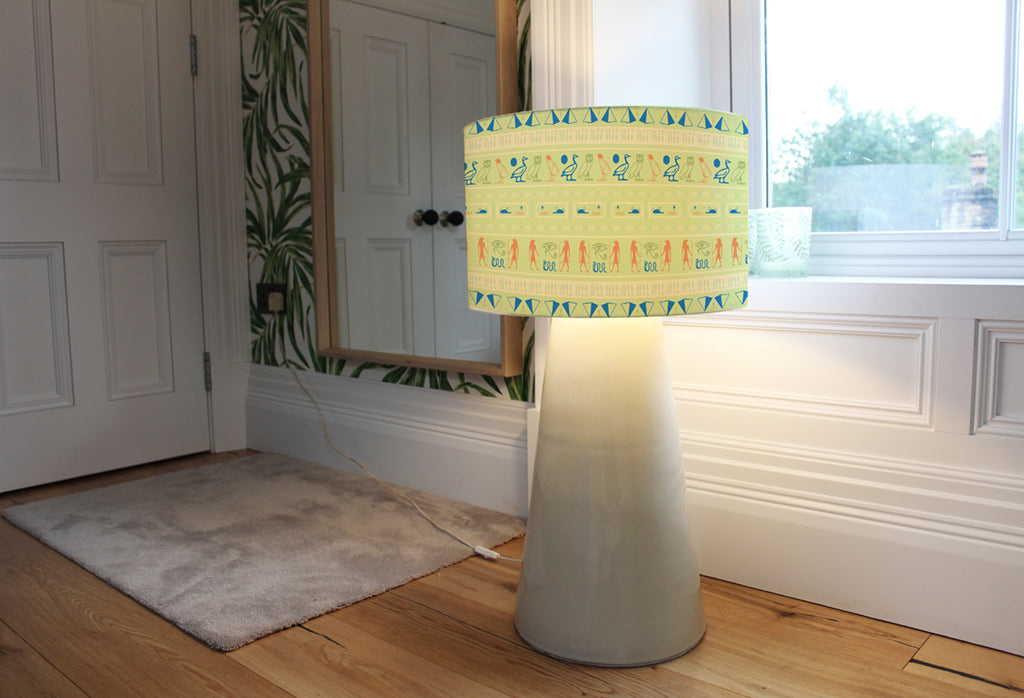 New Product Hieroglyphic egyptian language symbols (Ceiling & Lamp Shade)  - Andrew Lee Home and Living