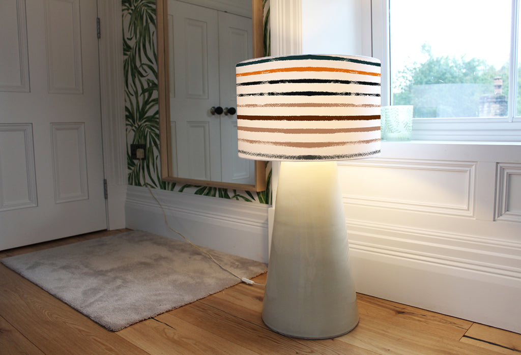 New Product Sailor Stripes in Autumn Colours (Ceiling & Lamp Shade)  - Andrew Lee Home and Living