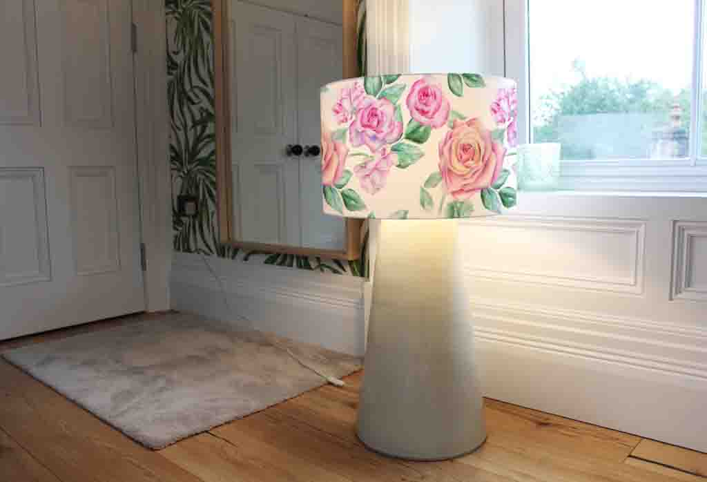 New Product floral pattern with roses (Ceiling & Lamp Shade)  - Andrew Lee Home and Living