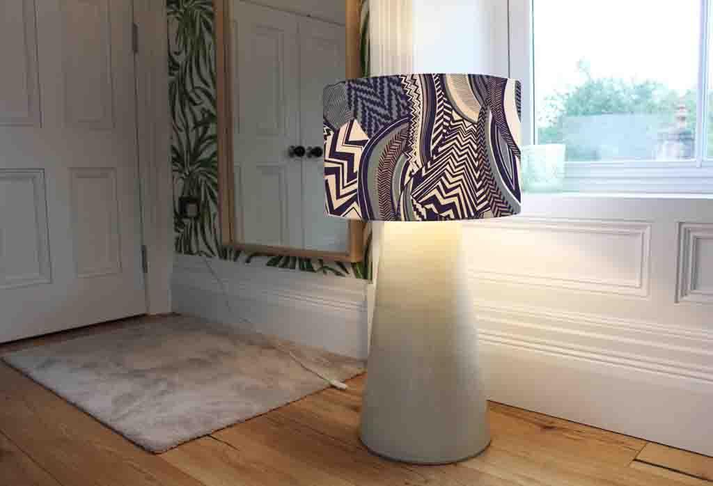 African Pattern in Geometric Forms (Ceiling & Lamp Shade) - Andrew Lee Home and Living