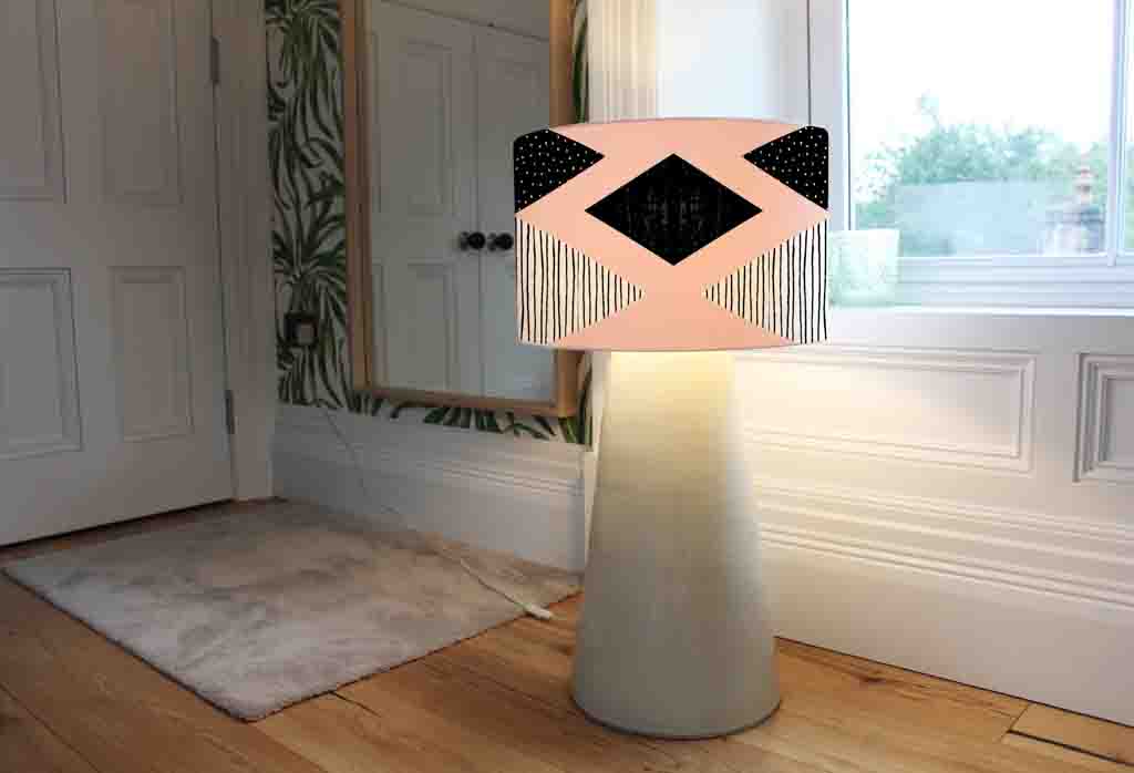 New Product Twin Geometric Shapes  (Ceiling & Lamp Shade)  - Andrew Lee Home and Living