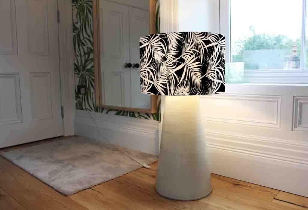 New Product Tropical Leaves on Black color (Ceiling & Lamp Shade)  - Andrew Lee Home and Living