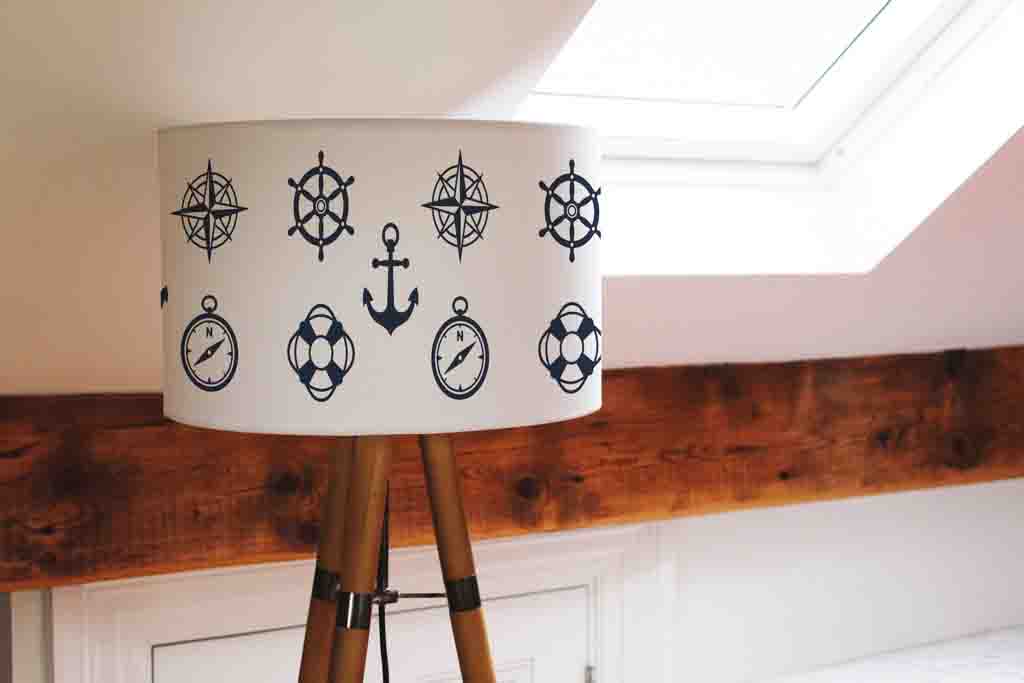 New Product Set of marine, maritime or nautical icons with an anchor (Ceiling & Lamp Shade)  - Andrew Lee Home and Living