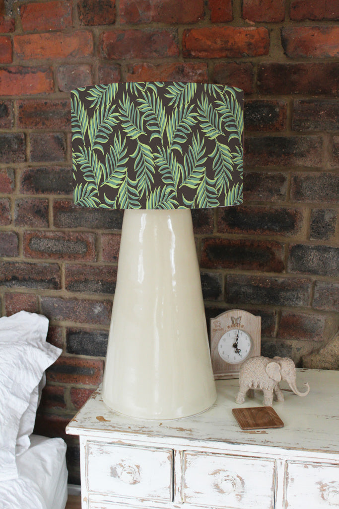 New Product Tropical Background with Palm Leaves (Ceiling & Lamp Shade)  - Andrew Lee Home and Living