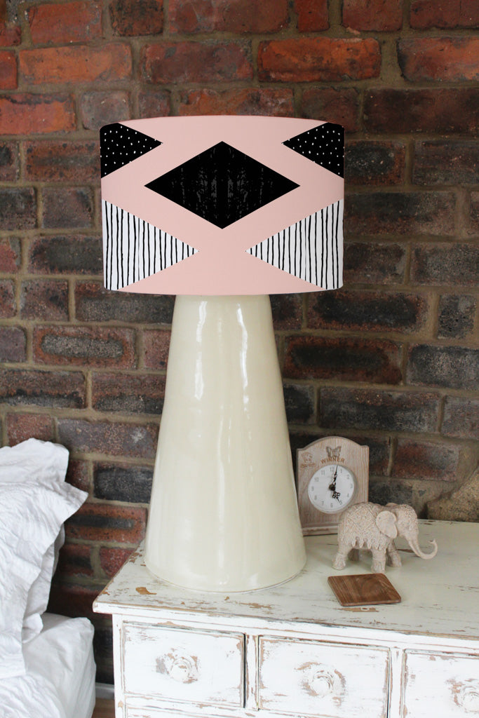 New Product Twin Geometric Shapes  (Ceiling & Lamp Shade)  - Andrew Lee Home and Living