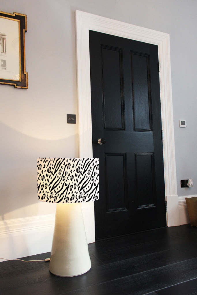 New Product Mixed Leopard and Zebra pattern (Ceiling & Lamp Shade)  - Andrew Lee Home and Living