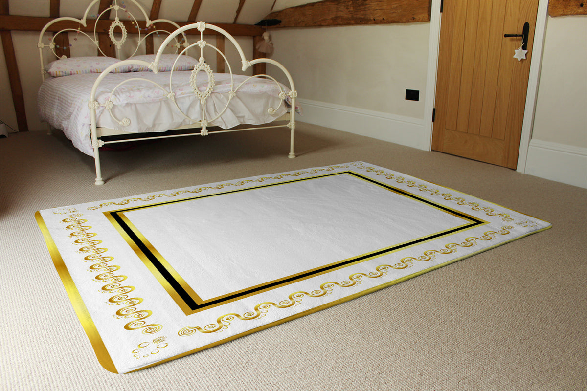 Ancient Egyptian Gold Border (Rug) – Benjamin Tate Design