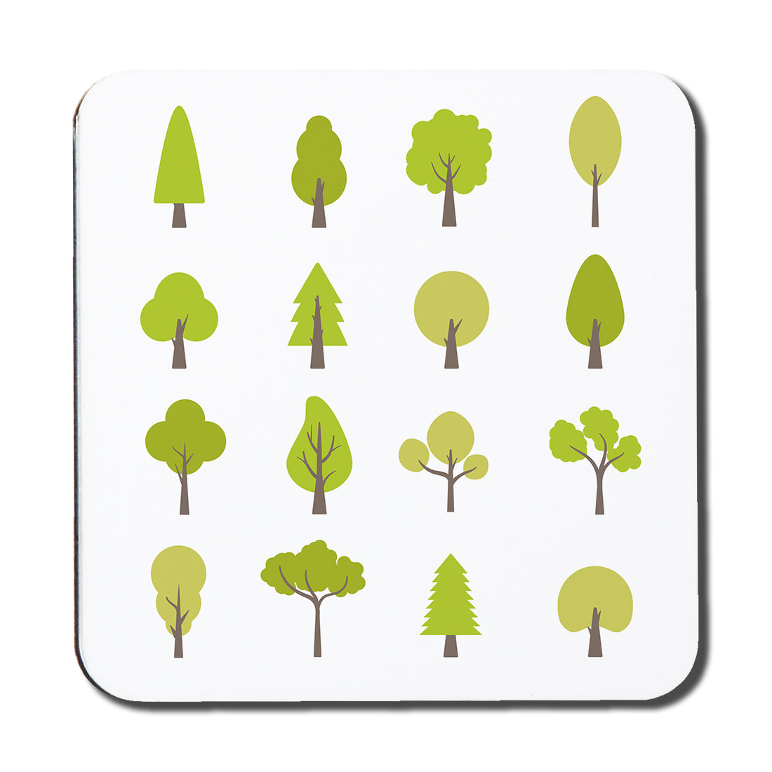Tree Illustrations (Coaster) – Benjamin Tate Design